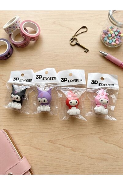 Genel Markalar Kuromi ve my melody mini silgi