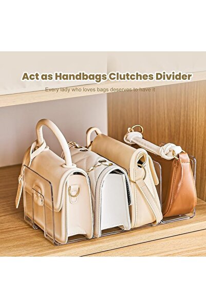 KASTWAVE 2 PACK Clear Acrylic Kids Shoe Rack for Closet Organizers and Storag...