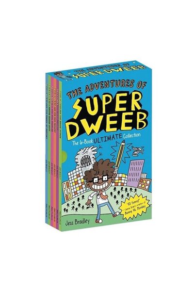 Generic (Unbranded) The Adventures of Super Dweeb Series By Jess Bradley 6 Bo...