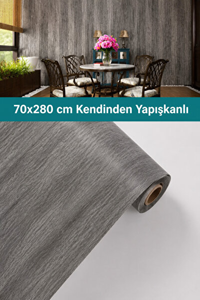 UKAB DEKOR 70x280 Kendinden Yapışkanlı Çizilmez Yüzey Dekoratif Pratik Duvar ...