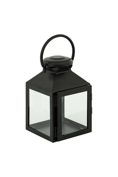 Atmosphera Felinar "Winy" - Metal negru, H.17 cm