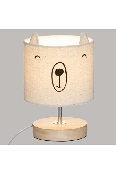Atmosphera for kids Lampă de birou pentru copii, ursuleț „Toxey” - Bej, H.21 cm