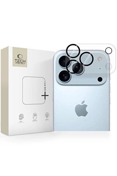 Tech-Protect Cam Fit+ Husă de cameră pentru iPhone 17 Pro Protecție împotriva