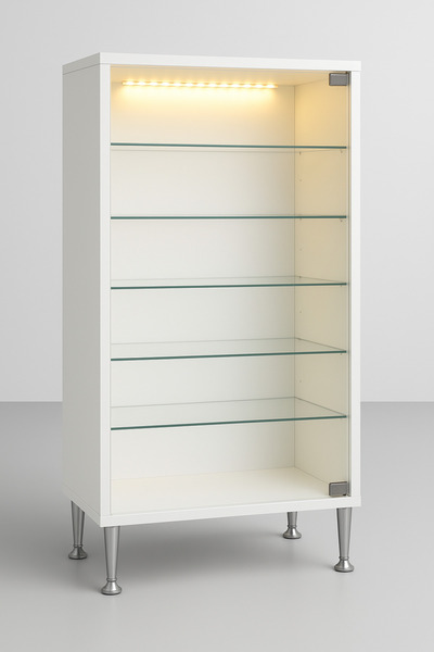 xhomedekor 100x50x35 mdf ürün vitrin koleksiyonluk ürün standı ürün kapagı te...