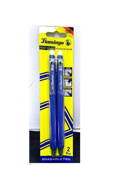 Flamingo Erasable Pen - Pack of 2 Pieces