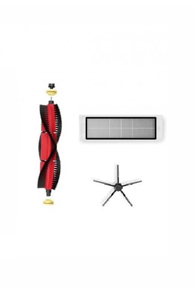 LİN GRUP Roborock S6 Robot Vacuum Cleaner Compatible Set of 3 Spare Parts