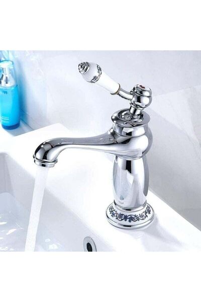 STARSTAR Hot and cold water sink faucet, vintage bathroom/toilet style, count...