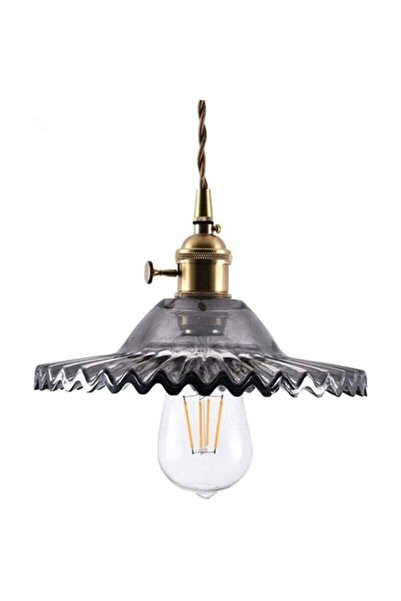 STARSTAR Retro industrial style E27 brass pendant light, paired with a retro ...
