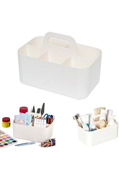 STARSTAR 1 - pc Pack - Storage Box with Handle - Desktop Organizer - Bathroom...