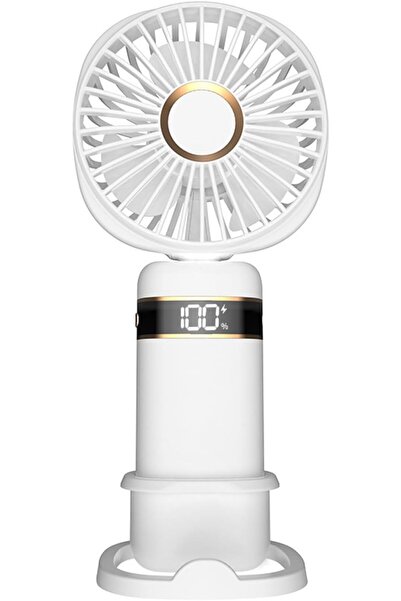 Morvena Picks Mini ventilator portabil USB, ventilator portabil cu 5 viteze, ...