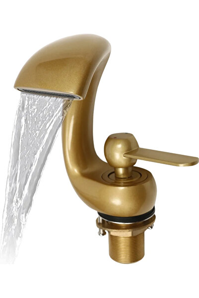 STARSTAR Single-handle mixer tap waterfall bathroom tap gold
