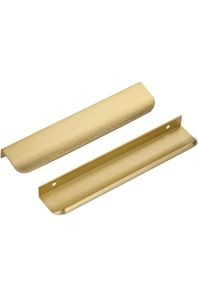 STARSTAR 10-pack of concealed aluminum alloy cabinet door and drawer handles,...