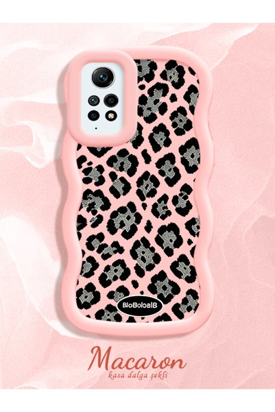 CHICASELUX Redmi Note 12 Pro 4g Compatible Wavy Frame Leopard Print High Qual...