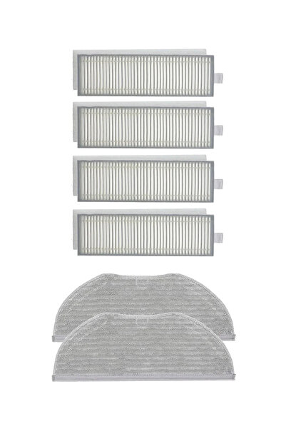 LİN GRUP Set de 6 piese de schimb compatibile cu aspiratorul robot Xiaomi Vac...