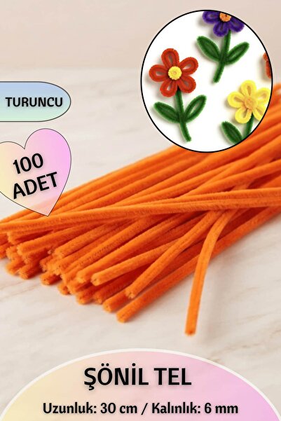 Dantelux 100 komada čenilne pahuljaste žice 30 cm | Materijal za rukotvorine,...