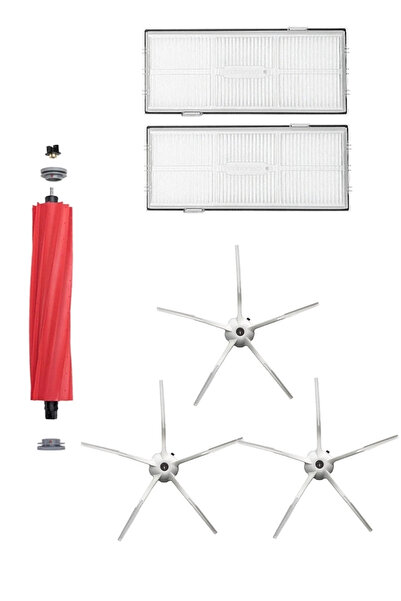 LİN GRUP Set de 6 piese de schimb compatibile cu aspiratorul robot Roborock S...
