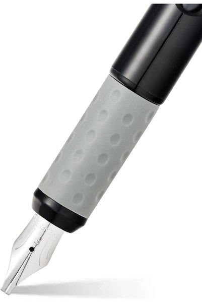 Sheaffer Hangsell Calligraphy Fountain Pen Matte Black with Black Cap and Matte Black Edge Fine