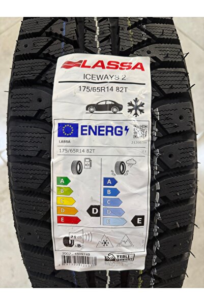 Lassa / 175/65R14 (ICEWAYS 2) 2026 KIŞLIK (1 ADET FİYATIDIR. EN AZ 2 ADET VER...