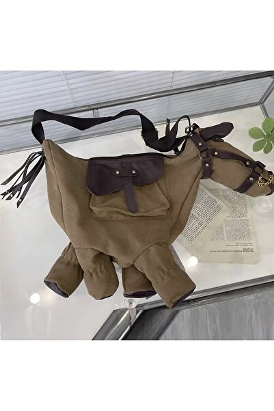1way Artistic Horse Design Shoulder Bag