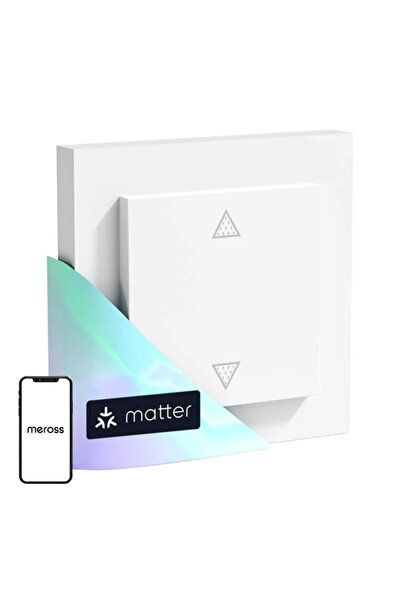 MEROSS Comutator inteligent Wi-Fi pentru rulouri electronice, compatibil cu A...
