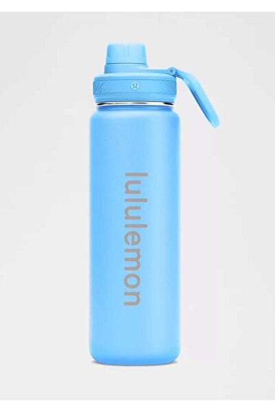 Generic Brand Lulu-Lemon Stainless Steel Thermos 710 ml (24 oz) Vacuum Insula...