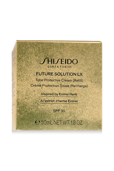 Shiseido Future Solution LX Cremă Protectoare Totală Rezervă SPF 30 50 ml