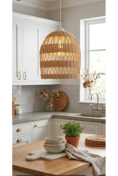 Ebrulii home design Rattan Bohem Ebrulii Avize 30*30 cm