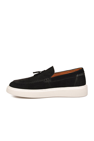 Voyager Men's Black Suede Genuine Leather Comfortable Sole Moccasin Stylish S...