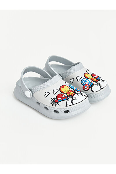 LC Waikiki Nevavm Avengers Printed Boys' Beach Sandals with Difference