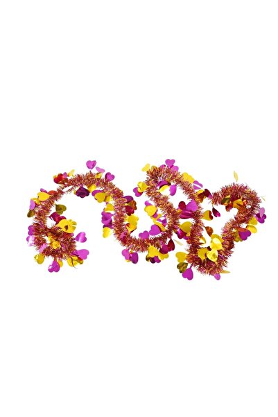 Rao Beteala Craciun, Auriu, Marimea: 2 M X 9 Cm X 9 Cm Material:folie Pvc, In...