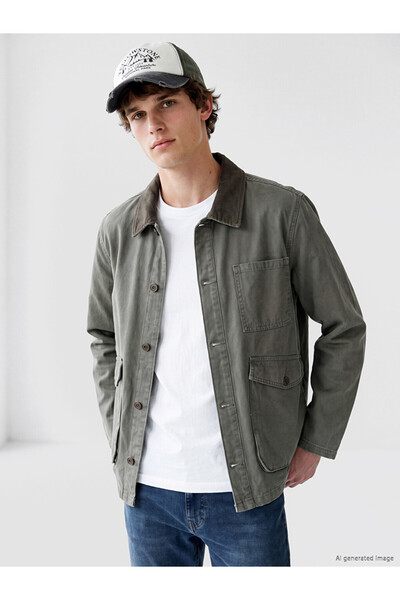 LC Waikiki Shining Choices by Shining Store Relaxed Fitmen's Jean Jacket