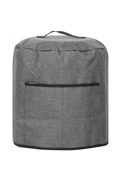 STARSTAR Air fryer dust cover, round protective sleeve with 2 pockets and han...