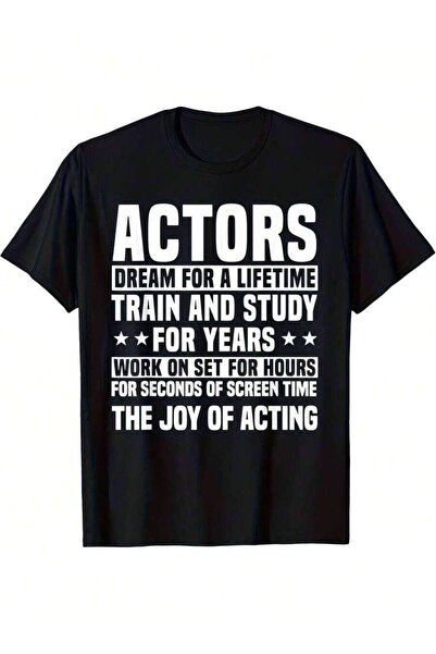 NOURAM Men'S Bla T-Shirt Featuring Motivational Print That Reads "Screen Time...