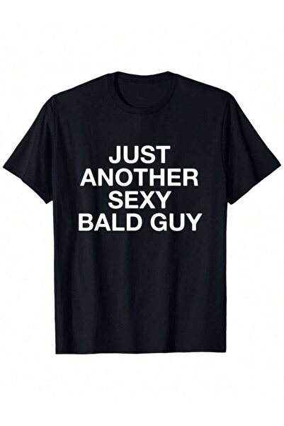 kai22 Another Bald Man Funny-Shirt And Women General Casual Round Collar Outd...