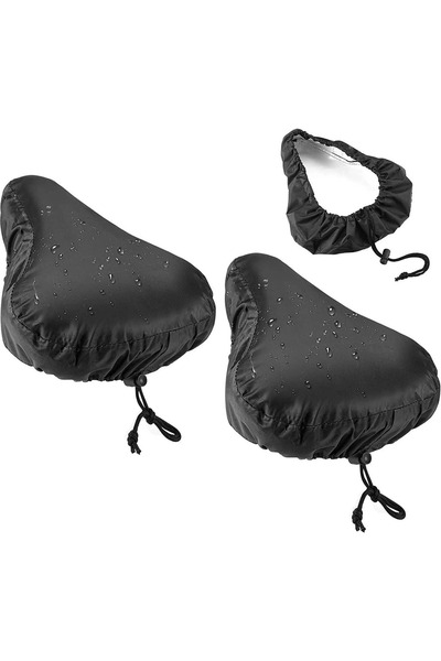 STARSTAR Three-piece elastic protective cover set - outdoor waterproof bicycl...