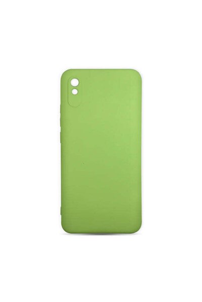 OEM case compatible with Xiaomi Mi 11, silicone, Yellow - Green