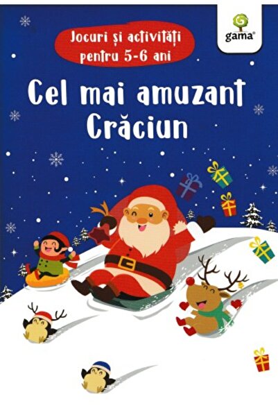 Gama Cel mai amuzant Craciun. Jocuri si activitati pentru 5-6 ani