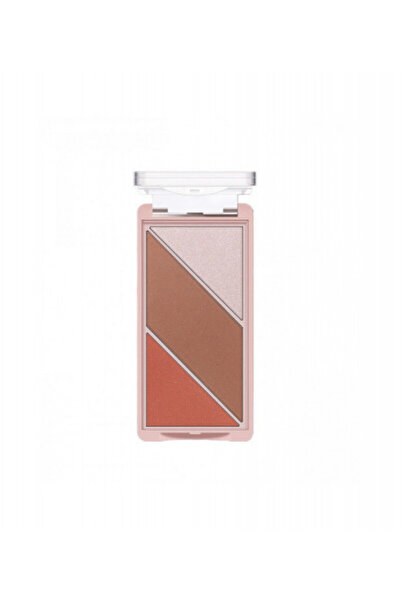 o.two.o Palette 3 in 1 Blush, Highlighter, and Contour O.Two.O Number- 03