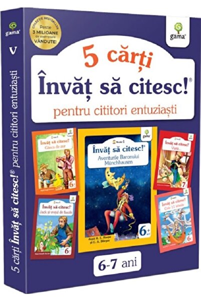 Gama Pachet Invat sa citesc: Cititori entuziasti. Vol.5