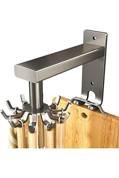 STARSTAR Kitchen storage rack, coat hook, kitchen utensil hook, 360° rotating...