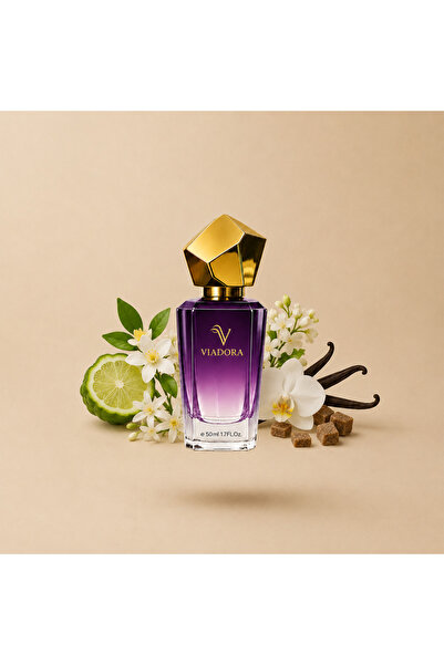 ViaDora F306 Sümbülteber ve Beyaz Misk Kadın Parfümü - 50 ml Eau De Parfum