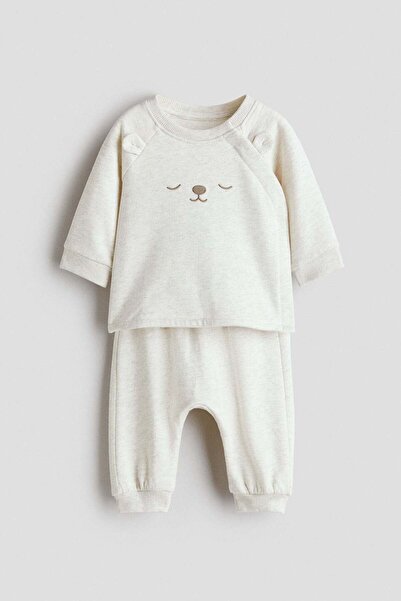 H&M 2-piece printed cotton set