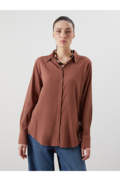 LC Waikiki Textured Women's Shirt