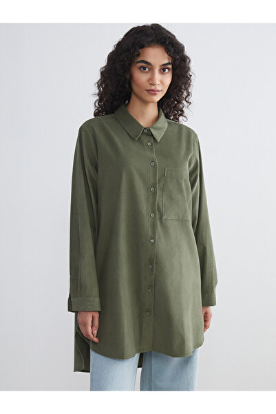 LC Waikiki Velvet Women's Shirt Tunic