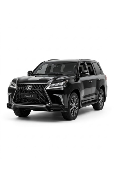 Bionic سيارة لعبة لكزس SUV بتحكم عن بعد بمقياس 1:16 مع رذاذ عادم حقيقي ودخان ...
