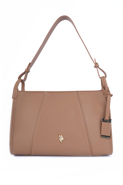 U.S. Polo Assn. K.Beige Women's Shoulder Bag Us26530