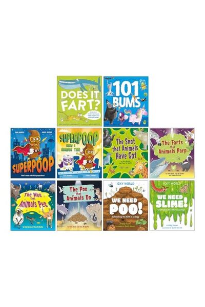Generic (Unbranded) Superpoop Picture 10 Books Collection Set