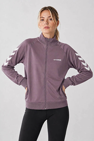 hummel جاكيت جينيسا زيب بنفسجي للنساء 921773-9715