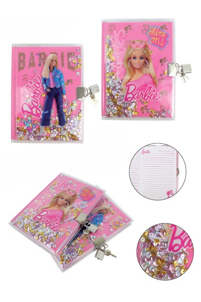 Barbie 1 komad šljokičastog zaključanog dečijeg albuma