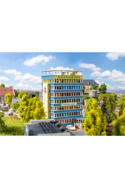 Faller 202293, 1/160 2293 Çok Katlı Banka Binası plastik maketi